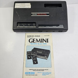 Coleco Gemini Video Game System 2510 Console Retro Parts Only / Repair UNTESTED